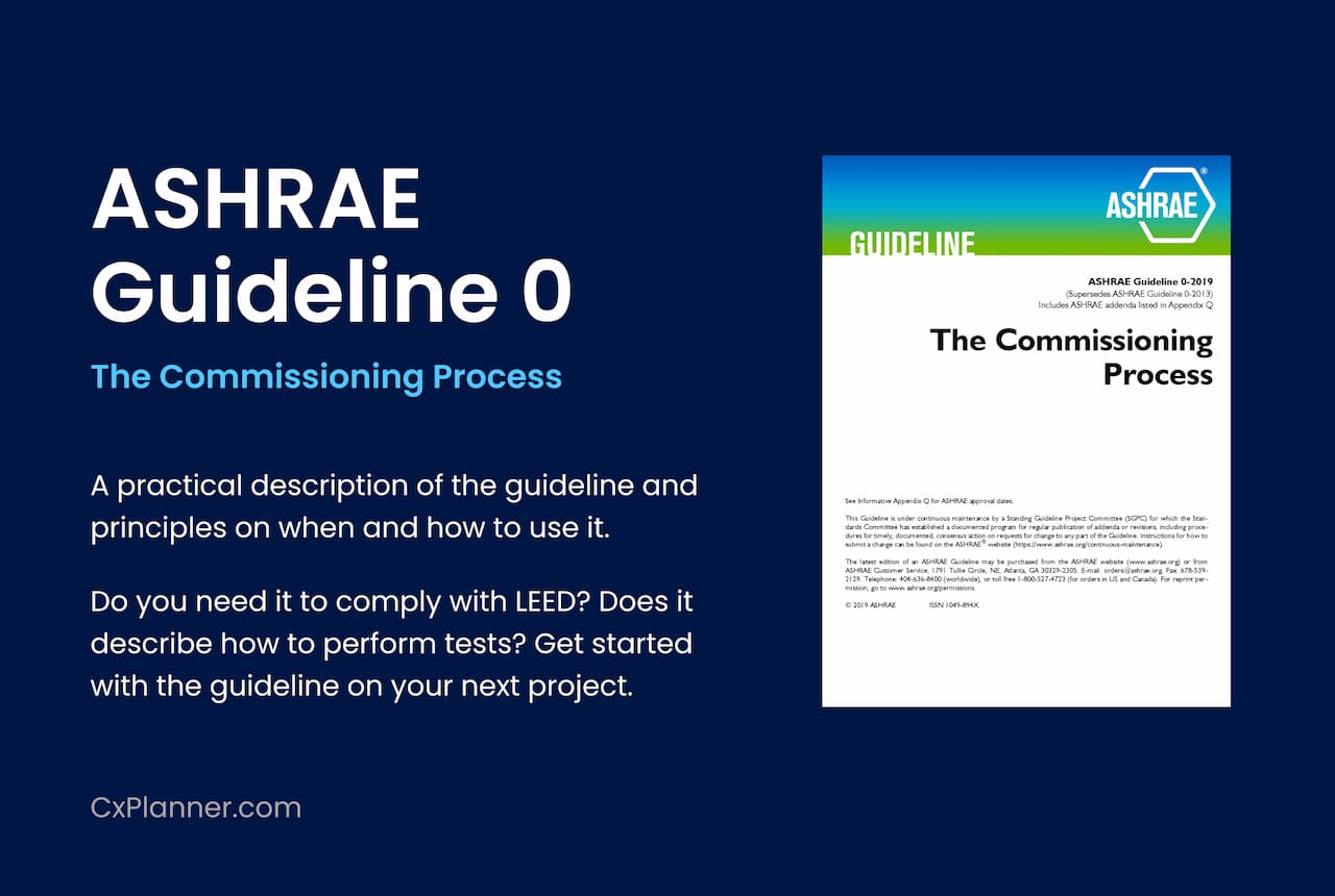 ASHRAE Guideline 0